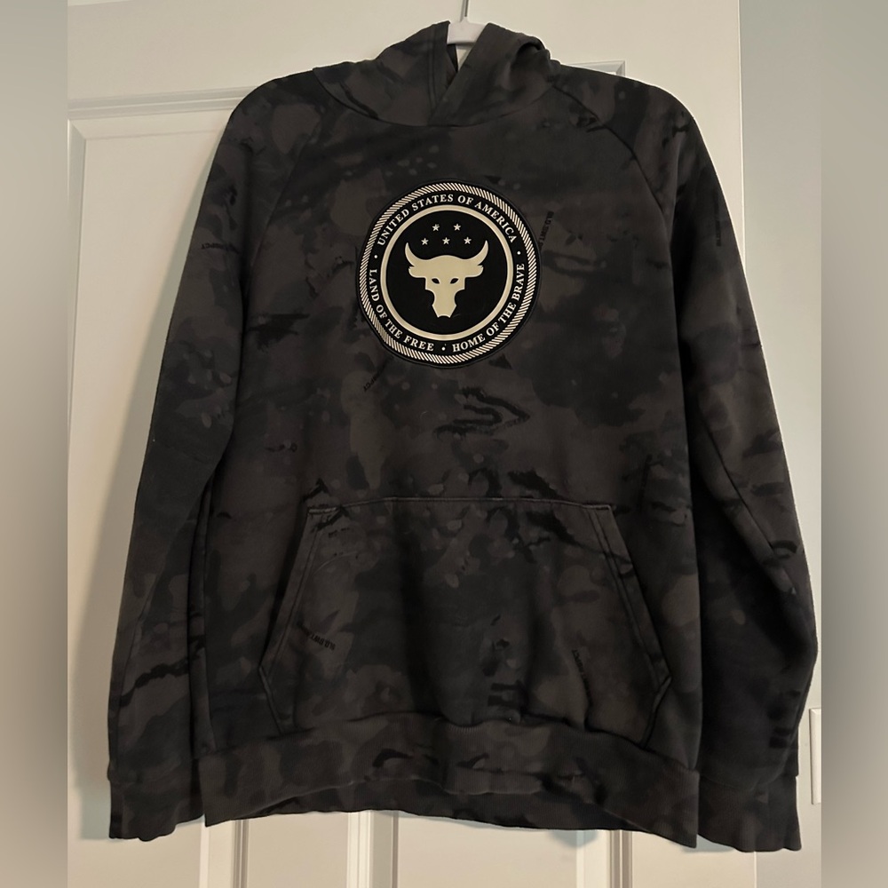 Men's UA Black Patriotic Graphic Hoodie